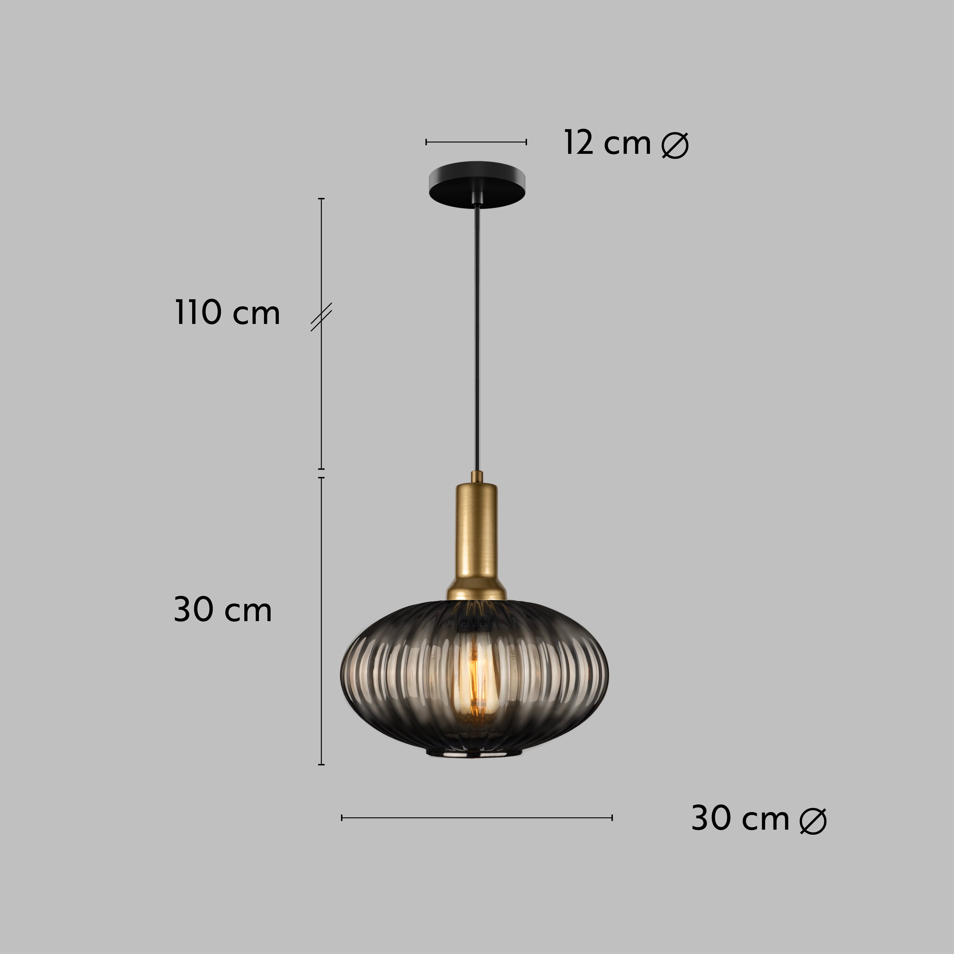 Amber Modern Glass Pendant Light, Custom Ribbed Glass Pendant Lighting, Multi Lighting for Stairwell Long Chandelier, Elegant Light Fixture