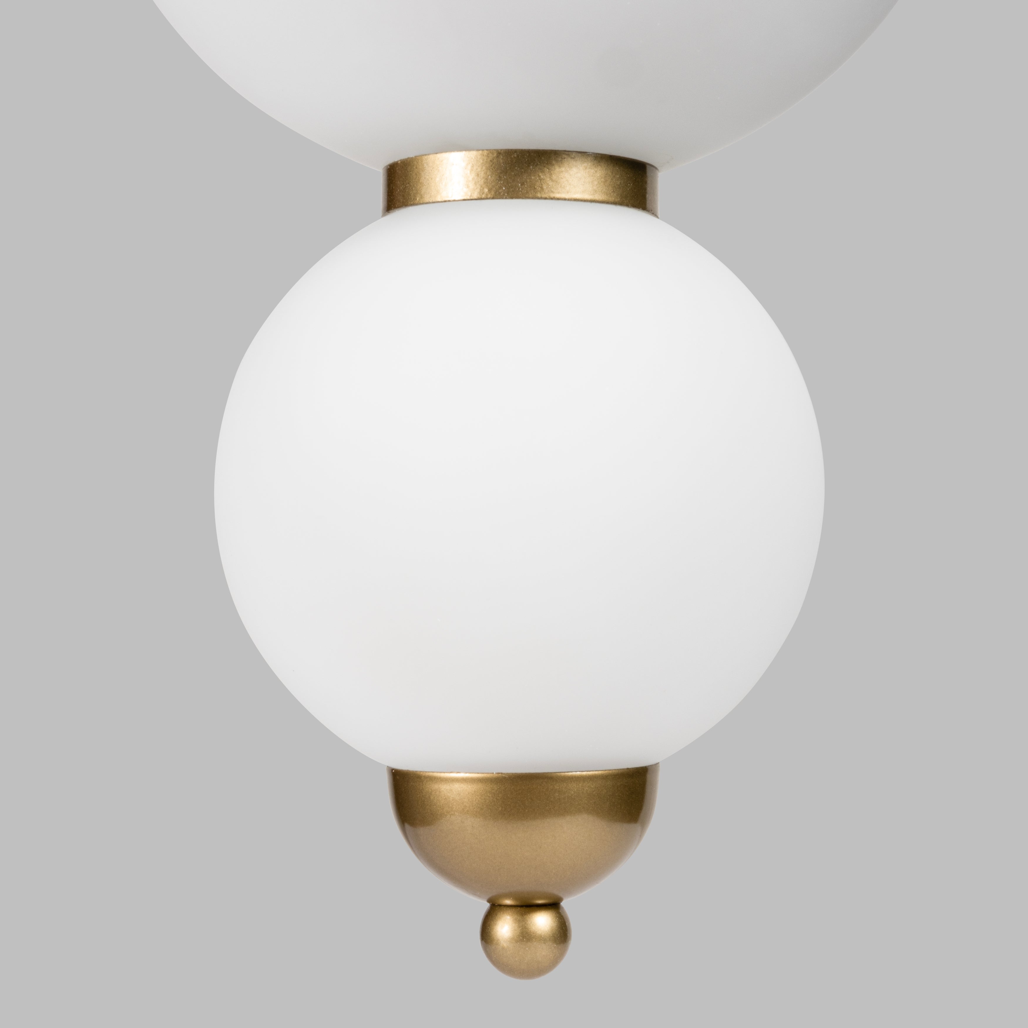 Custom Modern Linear Canopy LED Chandelier for Dining Table or Kitchen Island, Minimalist Opal Globe Pendant Light, Contemporary Linear Globe Light