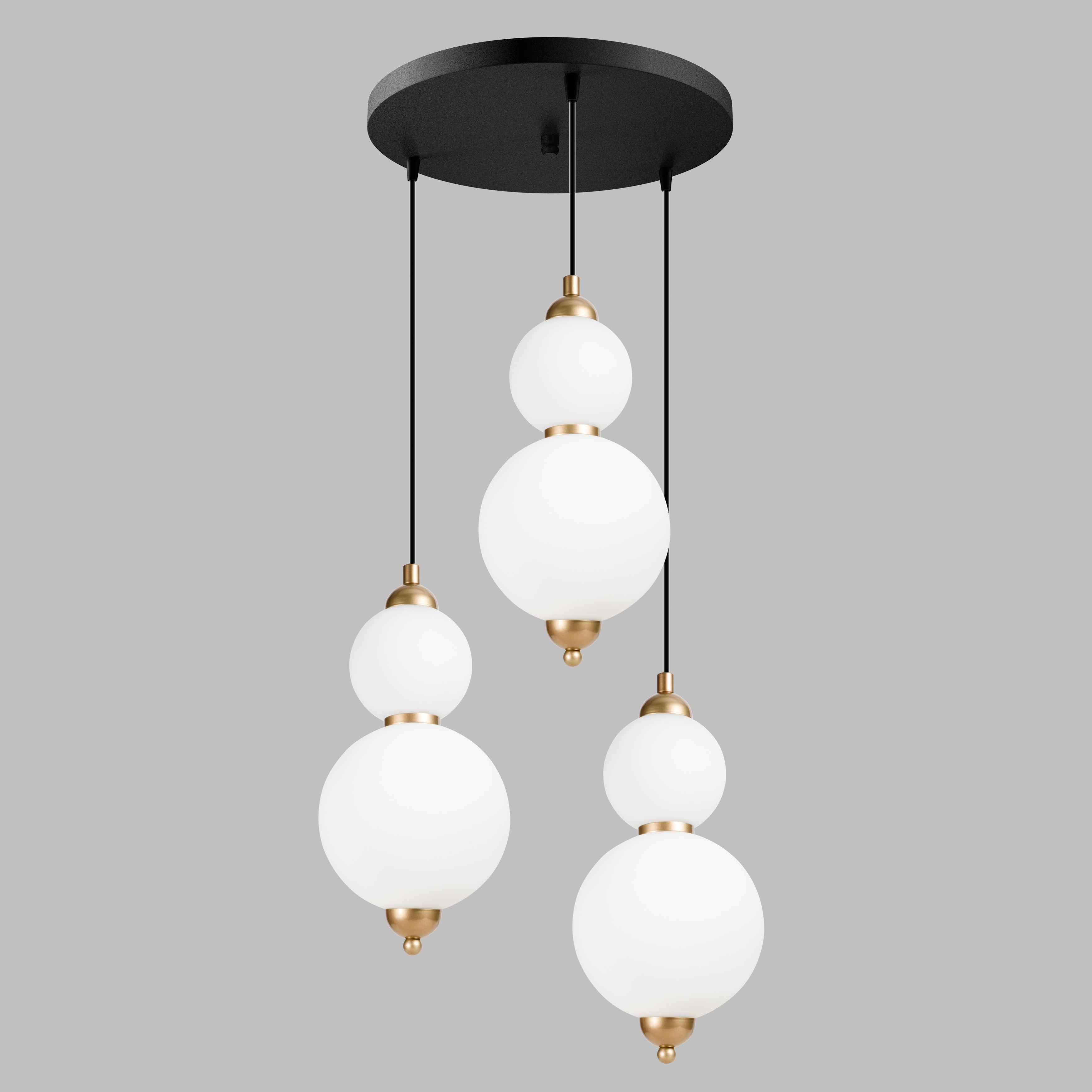 Custom Modern Linear Canopy LED Chandelier for Dining Table or Kitchen Island, Minimalist Opal Globe Pendant Light, Contemporary Linear Globe Light