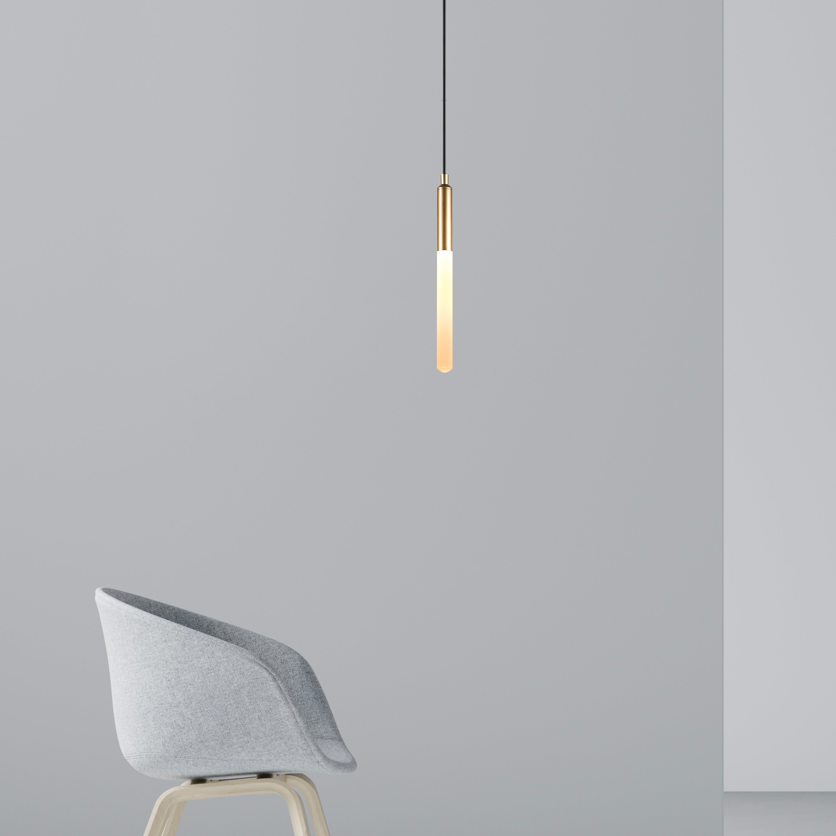 Linear LED Balck Tube Modern Multi Pendant Light for Kitchen Island, Dining Table Chandelier, Slim Tube Pendant Light, Custom made Pendant Light