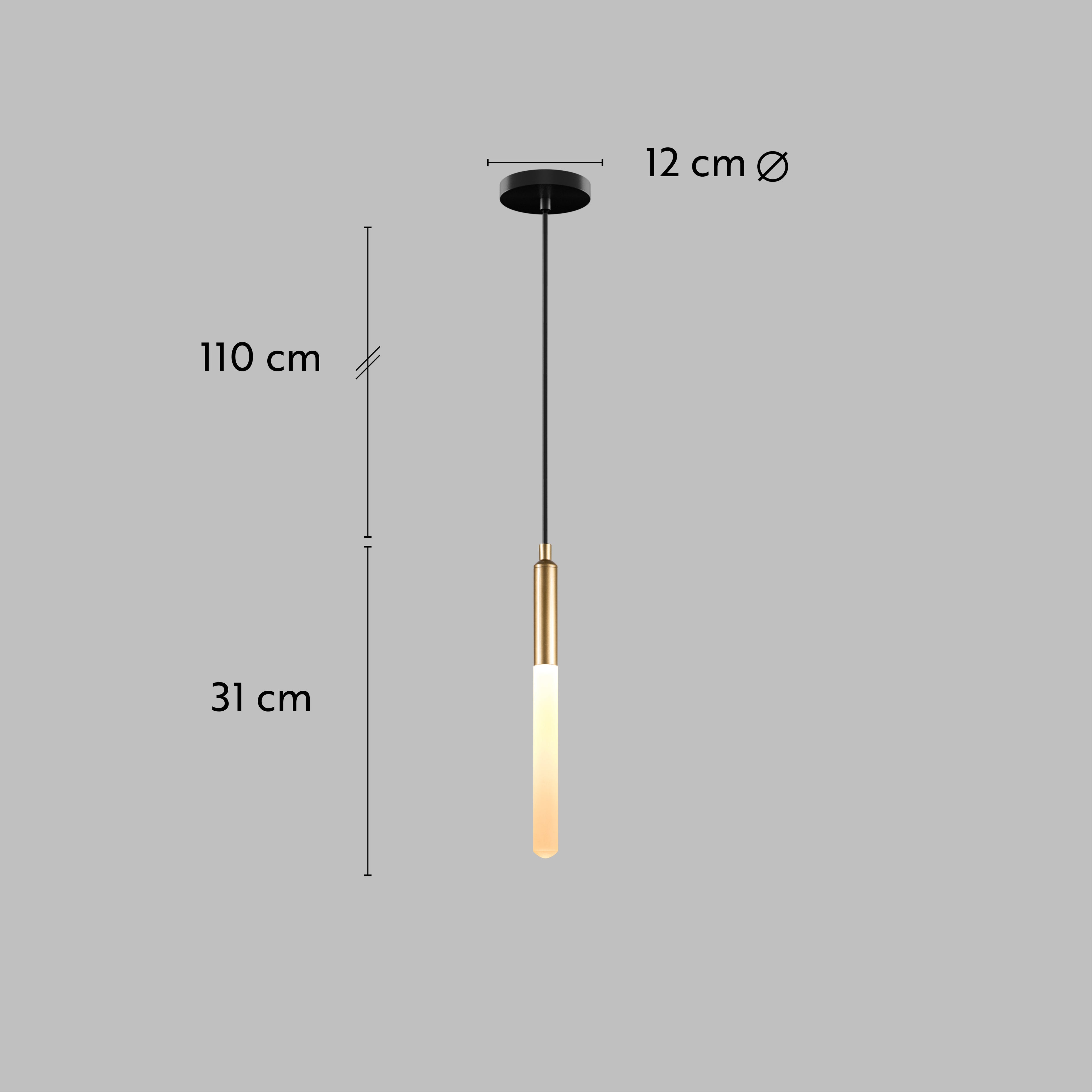 Linear LED Balck Tube Modern Multi Pendant Light for Kitchen Island, Dining Table Chandelier, Slim Tube Pendant Light, Custom made Pendant Light