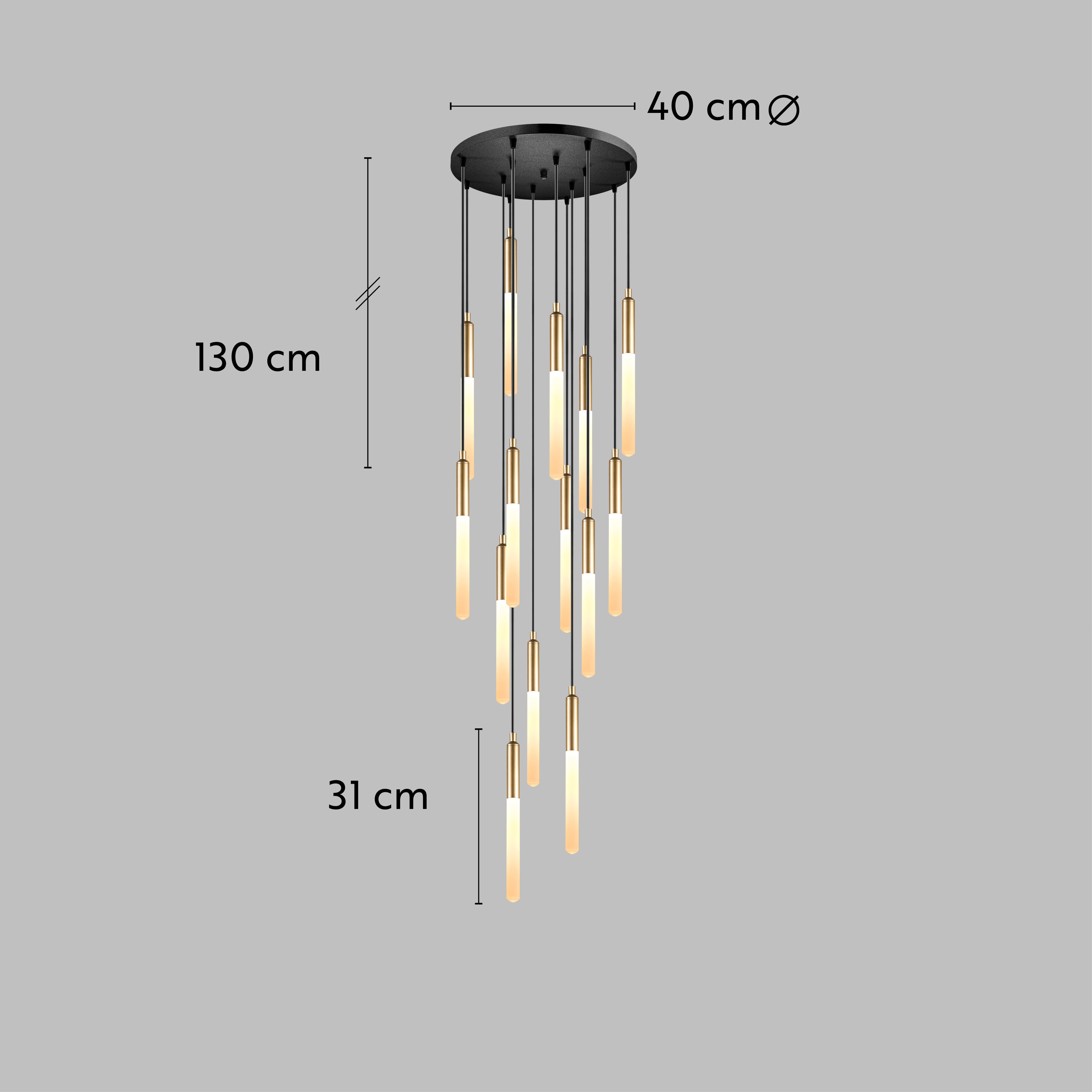Linear LED Balck Tube Modern Multi Pendant Light for Kitchen Island, Dining Table Chandelier, Slim Tube Pendant Light, Custom made Pendant Light