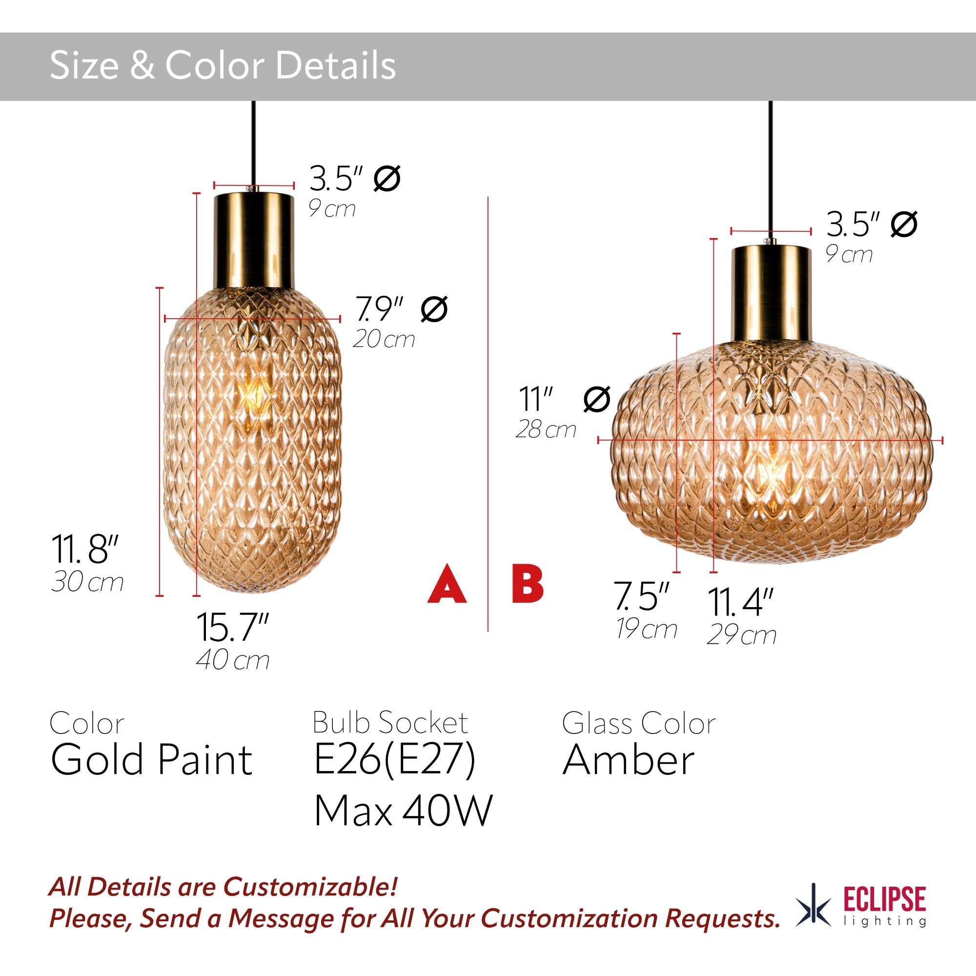 Custom Amber Glass Multi Pendant Light, Oval Lampshade Amber Textured Glass, Stairwell Pendant Lighting,  Custom Chandelier for Staircase