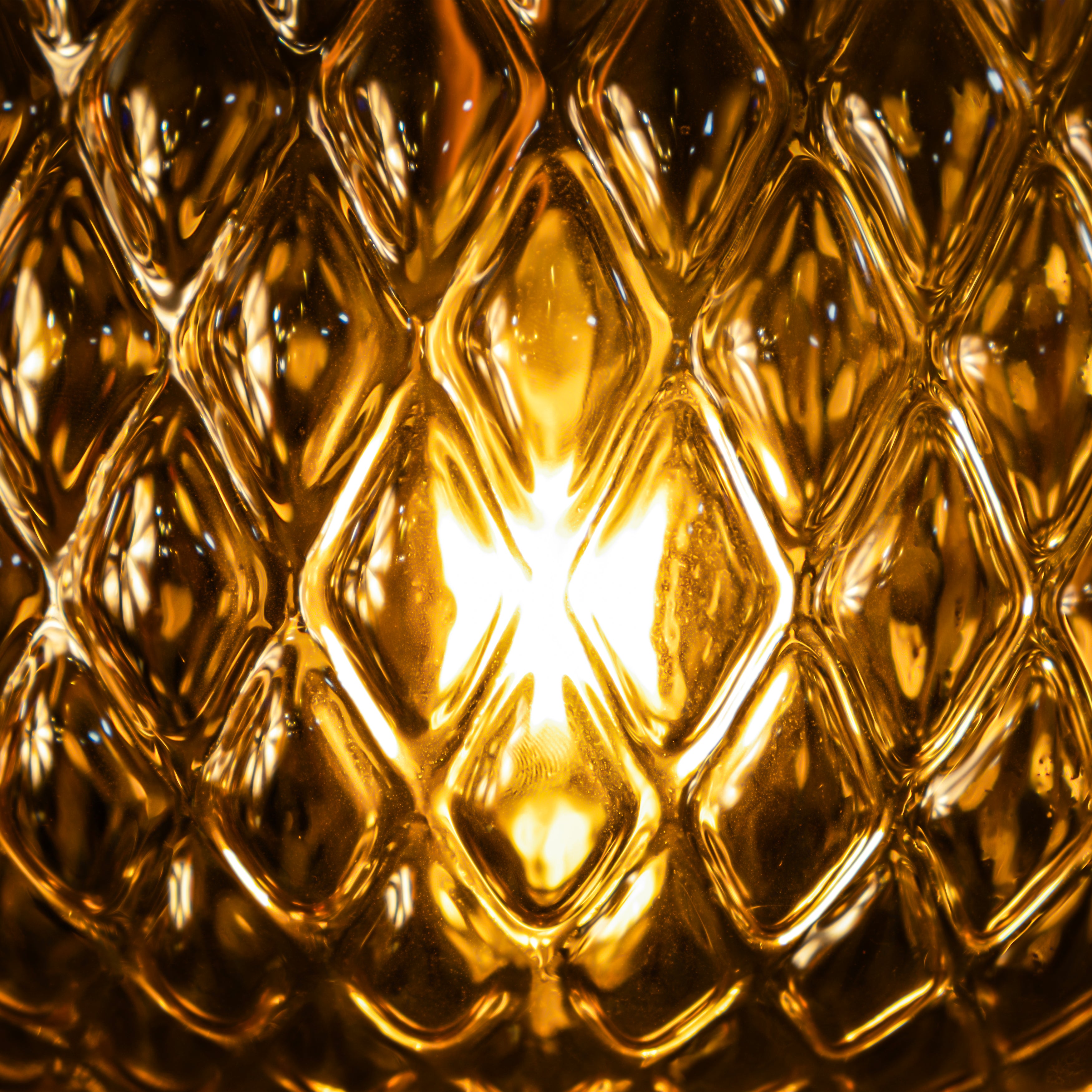 Custom Amber Glass Multi Pendant Light, Oval Lampshade Amber Textured Glass, Stairwell Pendant Lighting,  Custom Chandelier for Staircase