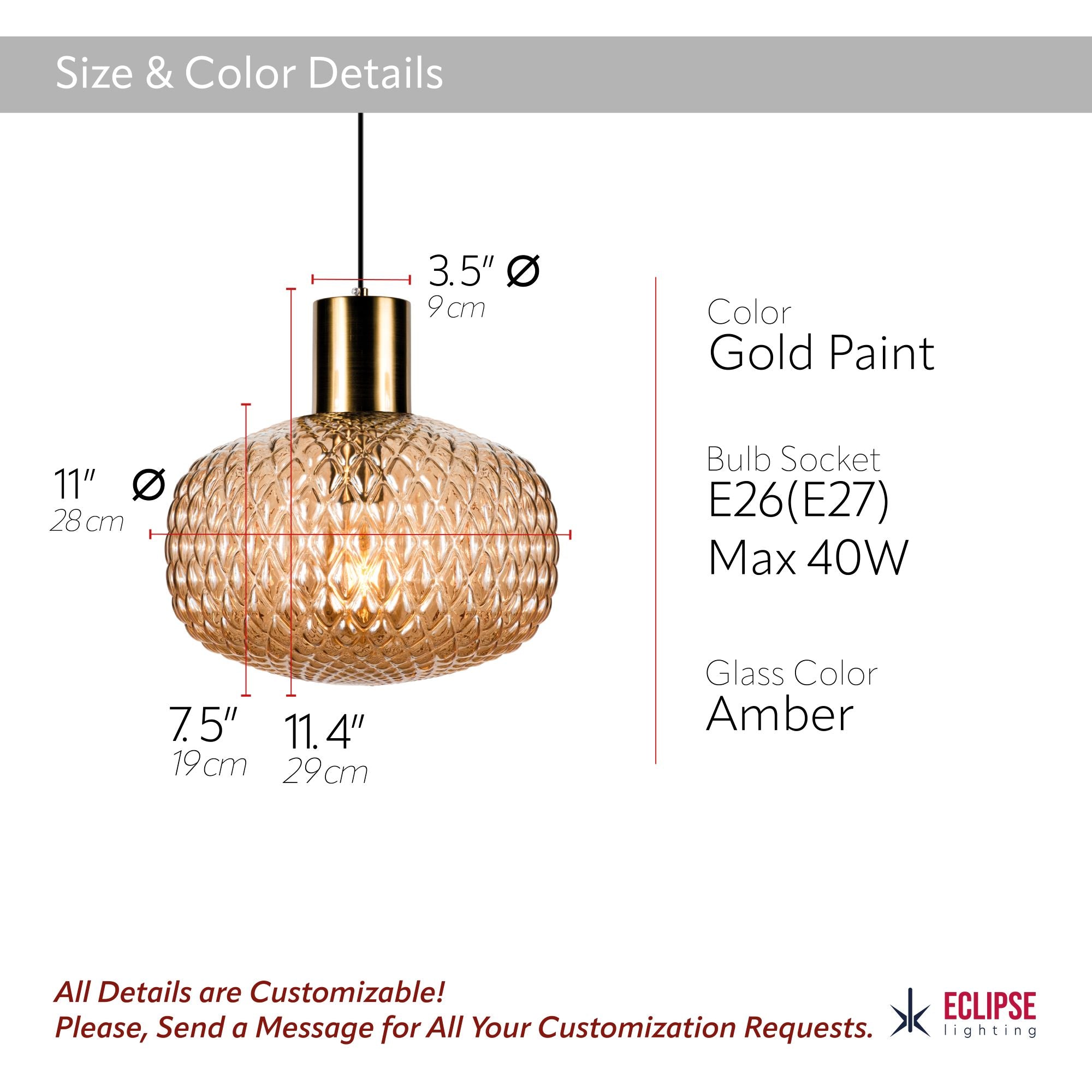 Custom Amber Glass Multi Pendant Light, Oval Lampshade Amber Textured Glass, Stairwell Pendant Lighting,  Custom Chandelier for Staircase