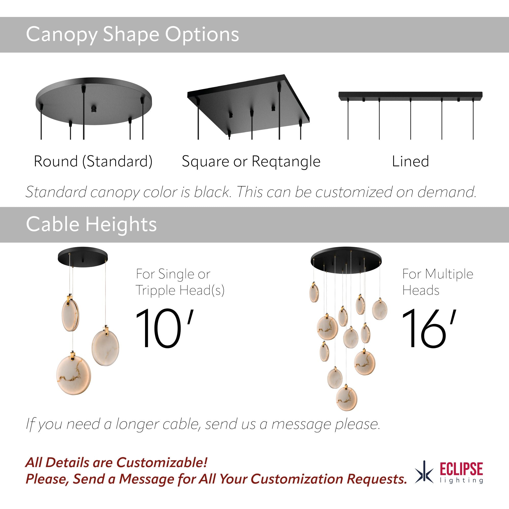 Round Canopy Marble Disc Pendant Light, Natural Alabaster Dining Table Lighting, Staircase Multi Chandelier, Organic Modern, Nordic Style, Custom Detail