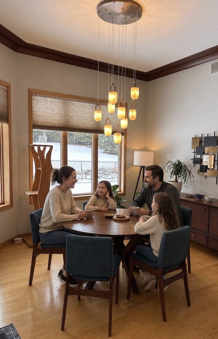 Bringing Nature Indoors: How Natural Marble Lighting Transforms Your Dining Experience