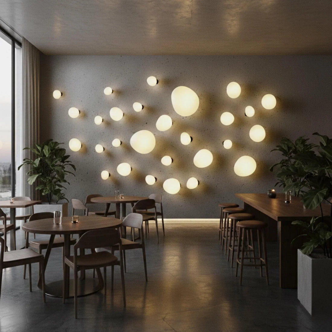 Embracing Asymmetry: The Scandinavian Charm of Egg-Shaped Glass Wall Sconces