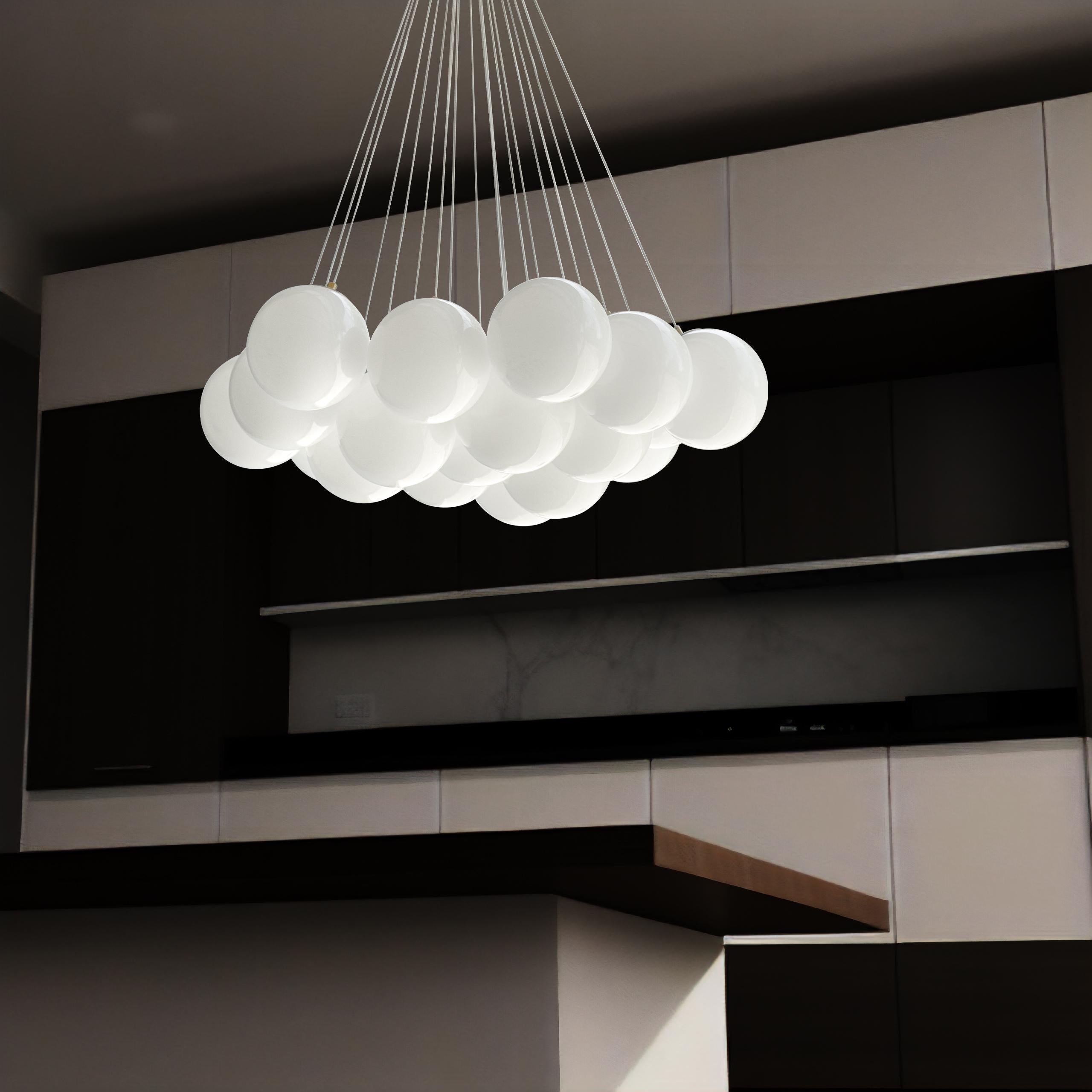 Cloud 19 Bubble Chandelier Light, 7, 19, 43 Light Options