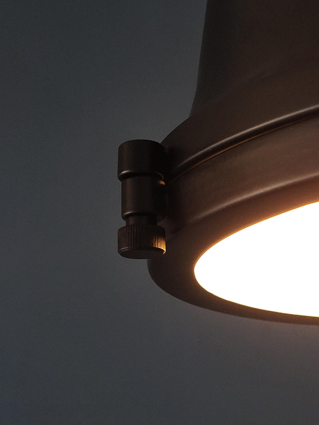 Industrial Bell Pendant Light