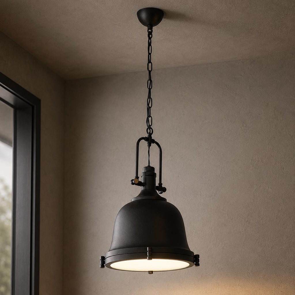 Industrial Bell Pendant Light