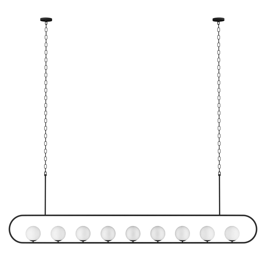 XL Modern Linear Chandelier: Custom Kitchen Island Lighting