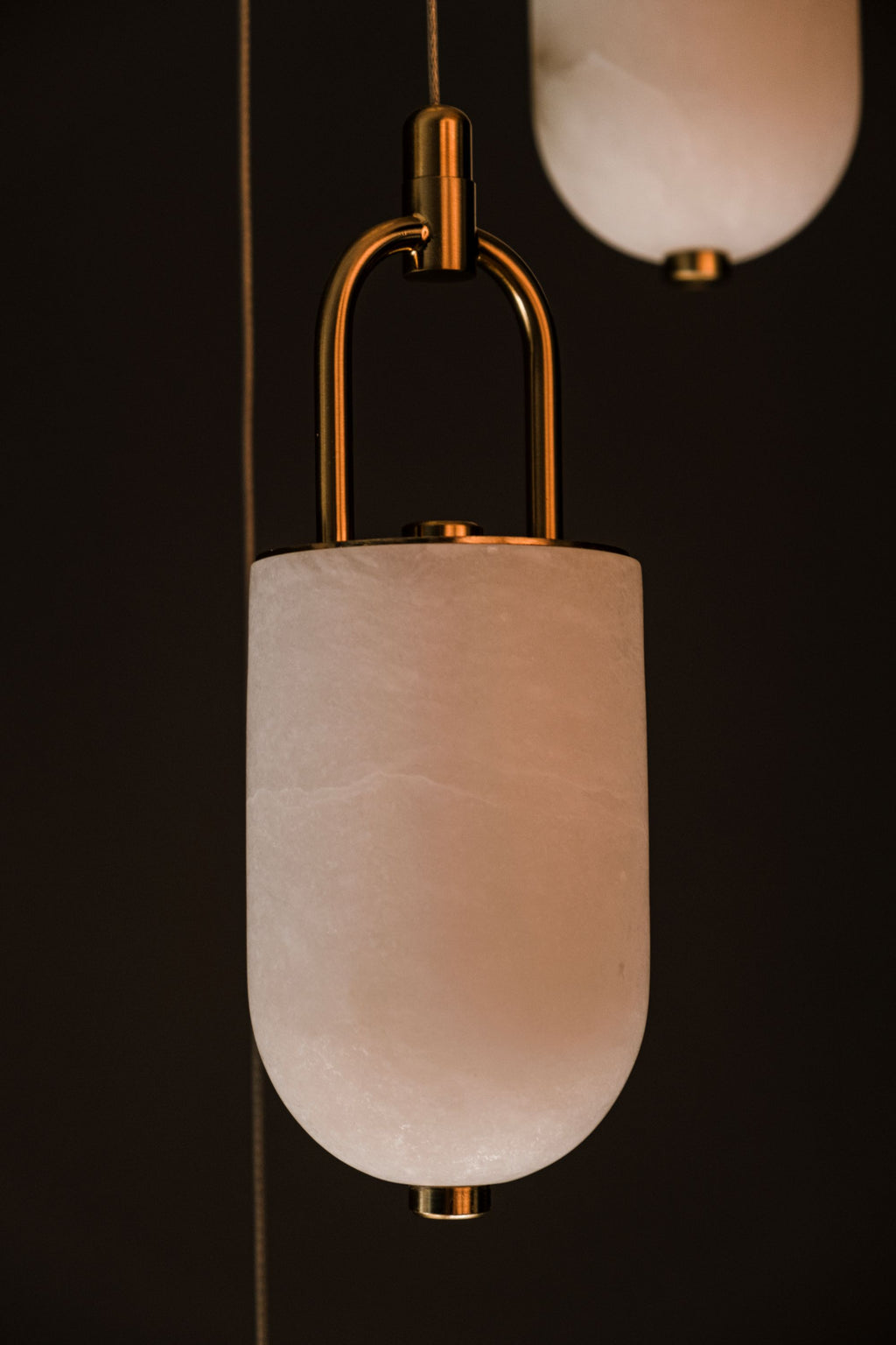 Luxurious Marble Pendant Light for Grand Foyer - Entryway - Stylish Stairwell Lighting, Modern Marble Pendant Light, Foyer & Entry Lighting
