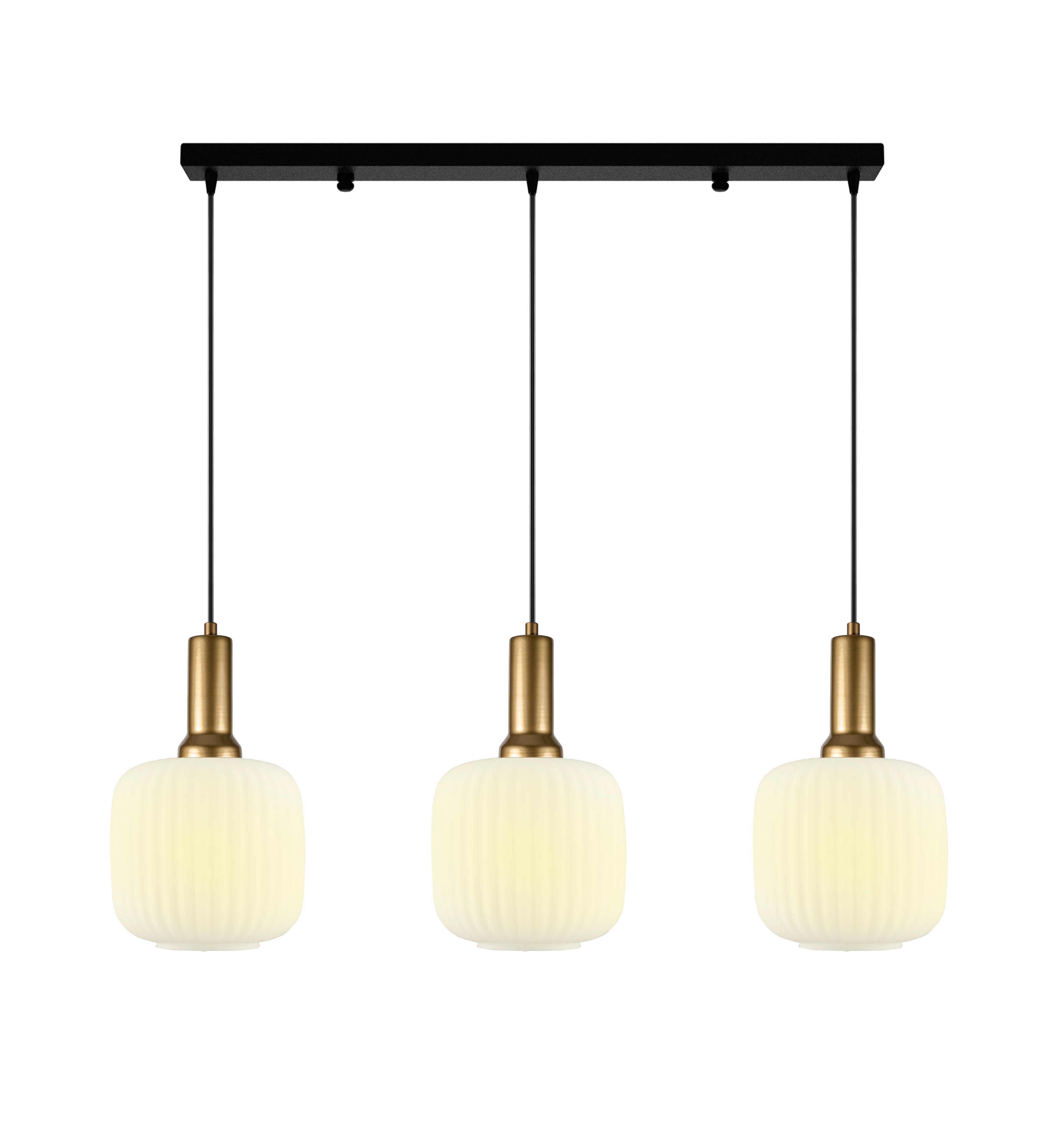 Ribbed Clear Glass Modern Pendant lighting, Custom Ribbed Glass Pendant Lighting, Multi Lighting for Stairwell Long Chandelier (Kopya)