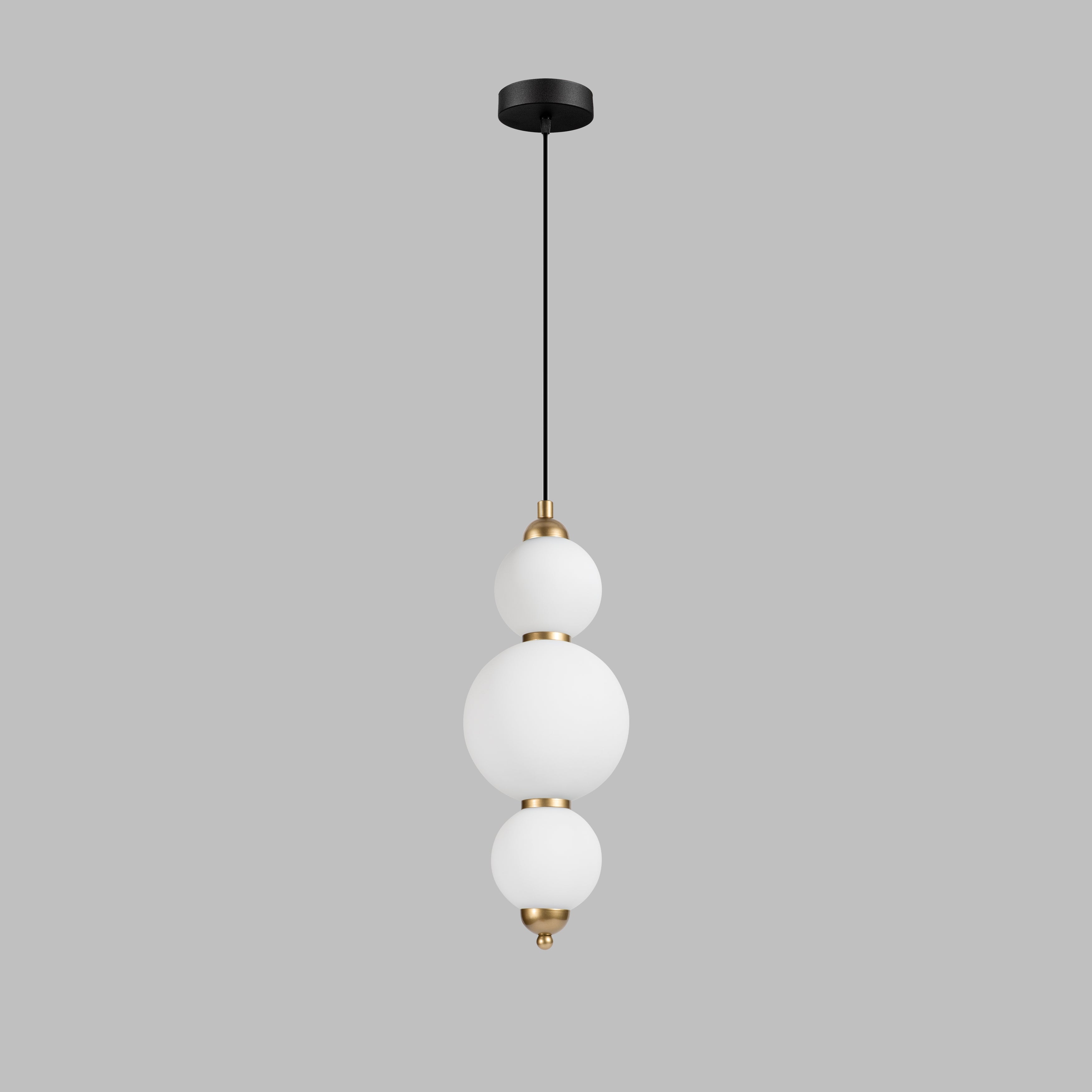 Custom Modern Linear Canopy LED Chandelier for Dining Table or Kitchen Island, Minimalist Opal Globe Pendant Light, Contemporary Linear Globe Light