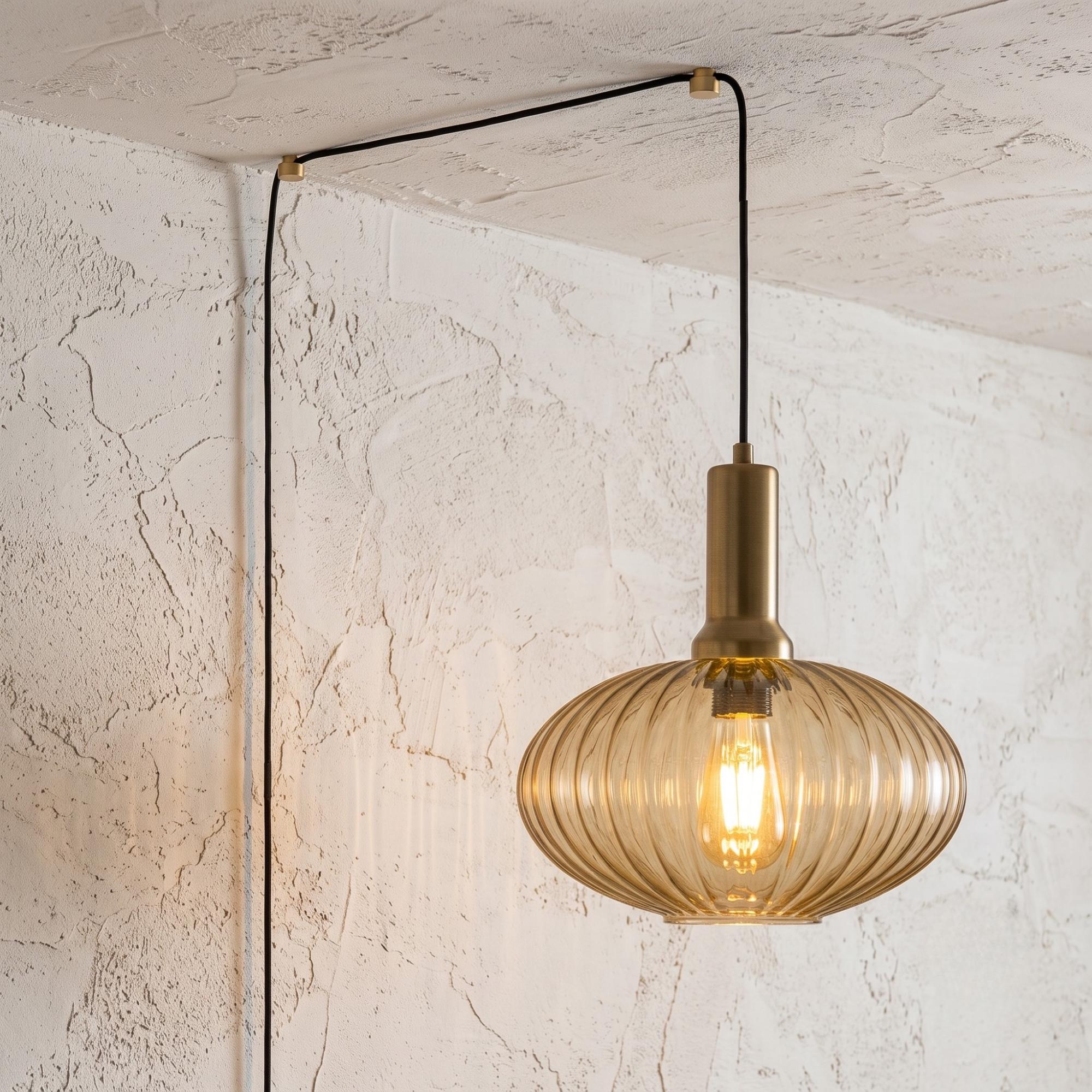 Plug In Ceiling Light | Adjustable 20FT Cord, Model L