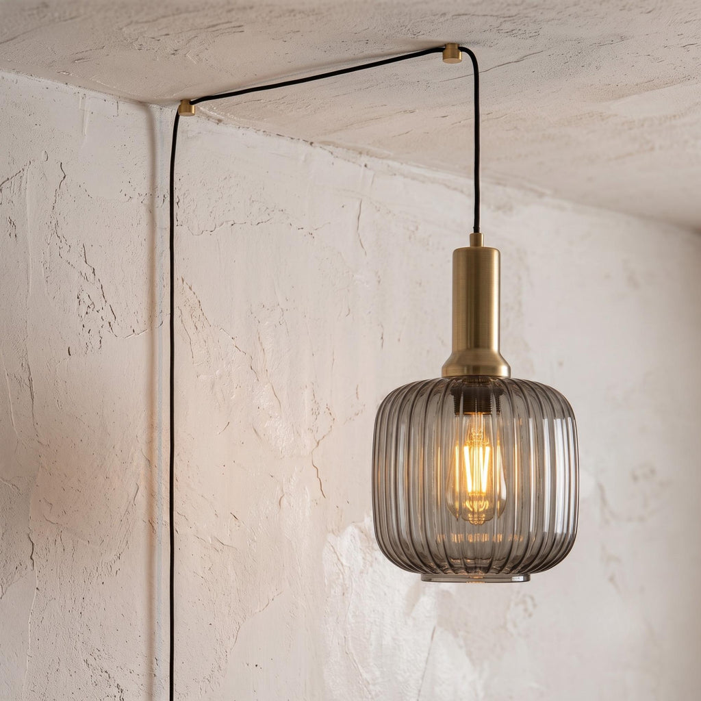 Custom Plug-in Pendant Light | Modern Airbnb Lighting, Model M