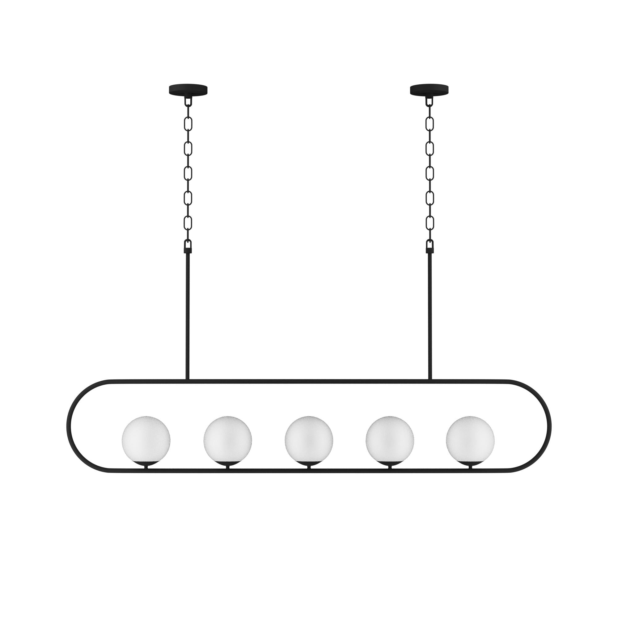 Handmade glass globe lighting for residential and commercial spaces