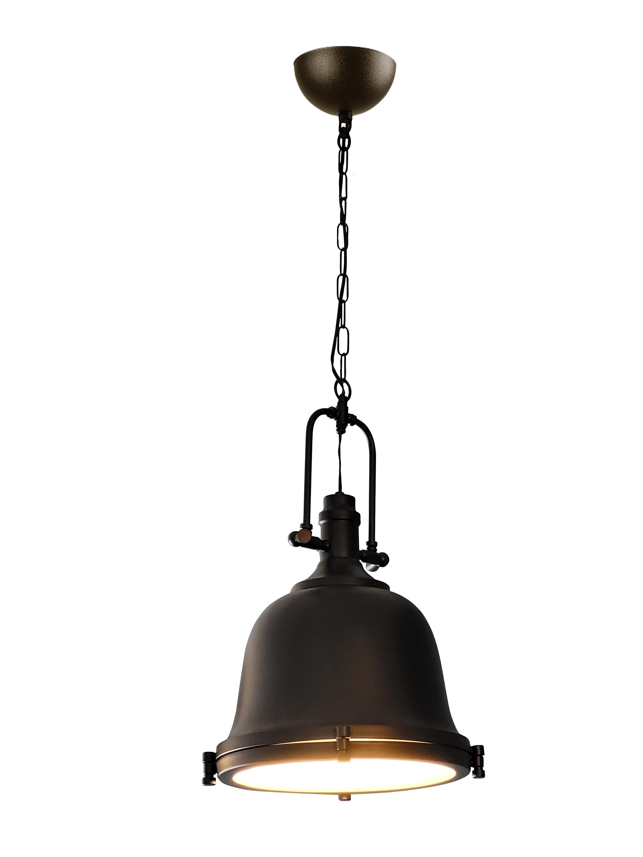 Industrial Bell Pendant Light
