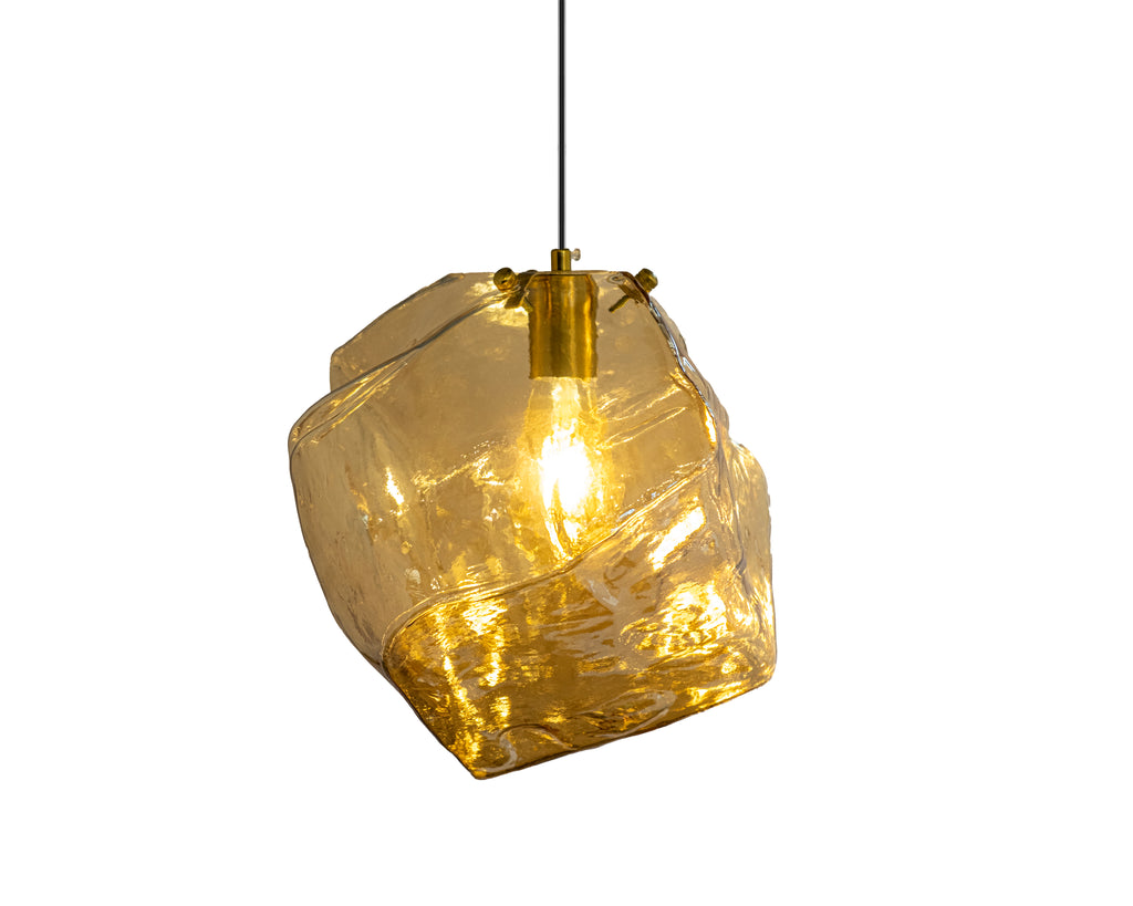 Smoked Glass Cluster Pendant Light, Modern Foyer Chandelier