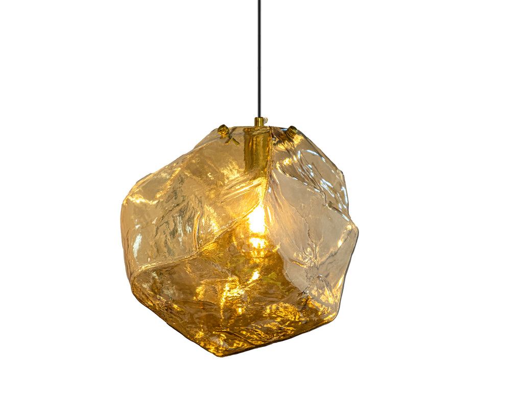 Smoked Glass Cluster Pendant Light, Modern Foyer Chandelier