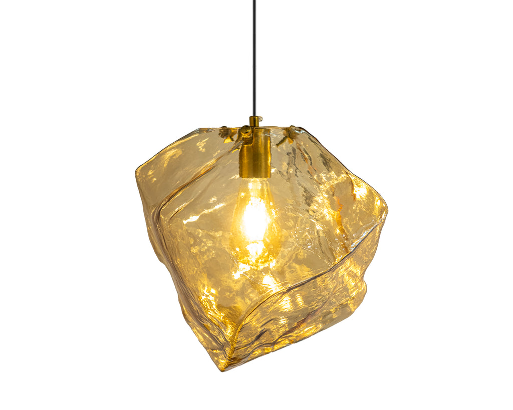 Smoked Glass Cluster Pendant Light, Modern Foyer Chandelier