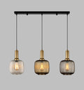 Modern Glass Pendant Light: Multi-Light Dining Chandelier, Mix Color