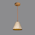 Natural Travertine Multi Light Pendant
