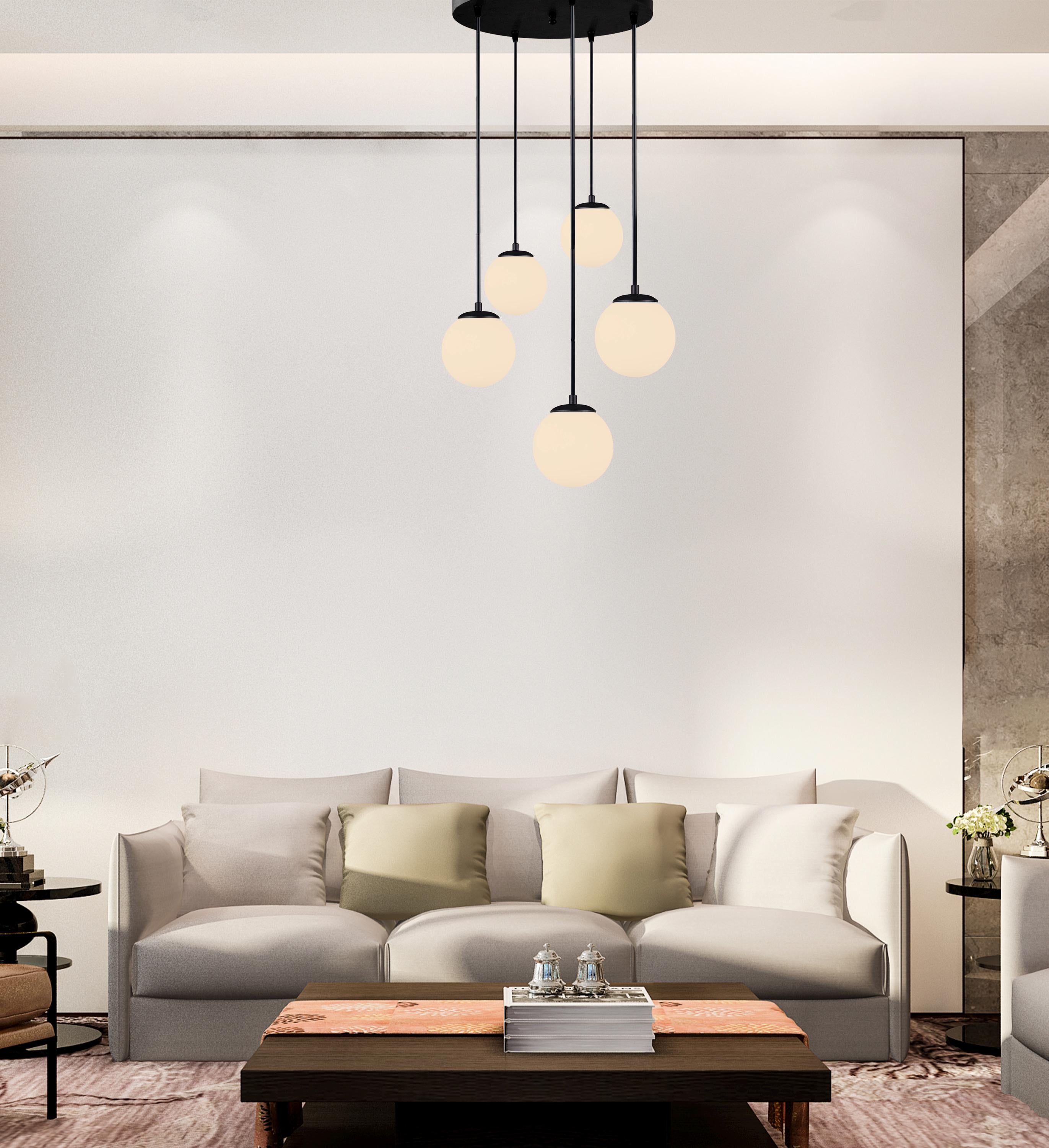 Modern Globe Glass Pendant Lighting