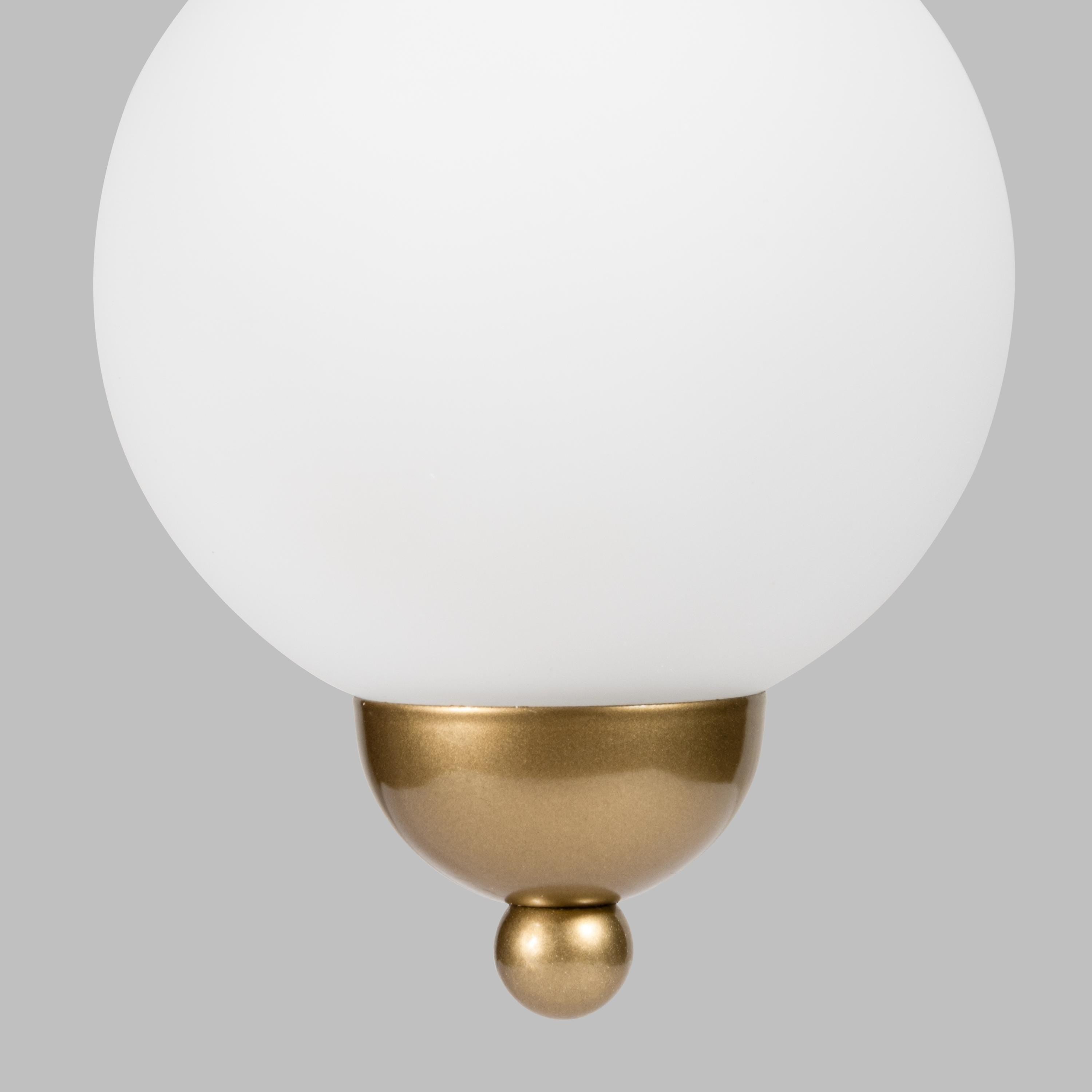 Custom Globe Flush Mount Ceiling Light – Modern Opal Glass Plafonnier – Low Ceiling Lighting
